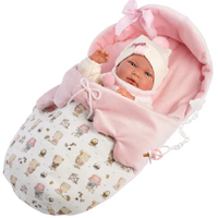 Llorens Doll 42cm -  Nica Saquitio Rosa L73884