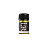 Vallejo Liquid Gold Old Gold - 35 ml Alcohol-based Metallic Paint