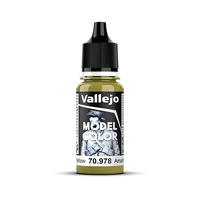 Vallejo Model Colour #120 - Dark Yellow - 18 ml Matt Acrylic Paint