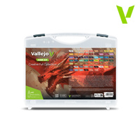Vallejo Game Air Creative Full Collection Case - 60 Colour Acrylic Paint Set AV72185