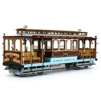 OcCre San Francisco Tram Cable Car 1:24 Scale Model Kit 53007