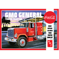 AMT 1976 GMC General Truck Tractor Coca Cola 1:25 Scale Model Kit 1179