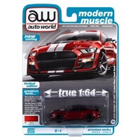 Auto World 2020 Shelby GT-500 Carbon Fiber Track Pack 1:64 Scale Diecast 64362