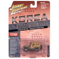 Johnny Lightning Korea Forgotten War Military Diecast - Willys MB Jeep JLML009