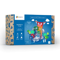 Connetix Tiles Rainbow Ball Run Expansion Pack 66pcs