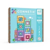 Connetix Magnetic Tiles Pastel Portal Pack 48pcs 048-PP