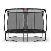 Berg Ultimate Champion Rectangle Trampoline + Safety Net Deluxe 410 x 250cm