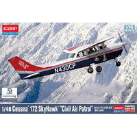 Academy Cessna 172 SkyHawk "Civil Air Patrol" 1:48 Scale Model Kit ACA-12367