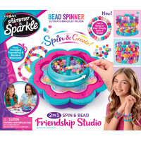 Shimmer N Sparkle 2-in-1 Spin & Bead Friendship Studio 17339