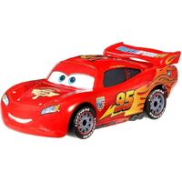 Disney Pixar Cars Diecast Singles 1:55 - Lightning McQueen with Racing Wheels FLM20