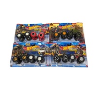 Hot Wheels Monster Trucks Demo Doubles 2 Pack 1:64 Scale Assorted; One Supplied MATFYJ64