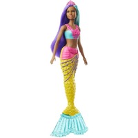 Barbie Dreamtopia Mermaid Doll 12" Teal And Purple Hair GJK07