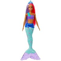 Barbie Dreamtopia Mermaid Doll Pink & Purple Hair GJK07