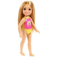 Barbie Club Chelsea Beach Sea Shell Swimsuit Doll GLN73