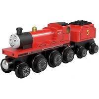 Thomas & Friends Wooden Railway - James Engine & Coal Car HBK12