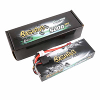 Gens Ace G-Tech 2S Bashing 5200mAh 35C 7.4V Hardcase/Hardwired Lipo Battery (Deans) GEA522S35DGT