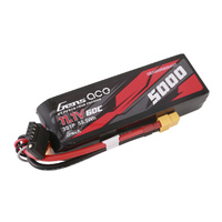 Gens Ace G-Tech 3S 5000mAh 60C 11.1V Soft Pack Lipo Battery (XT60/TRX) GEA503S60SXGT