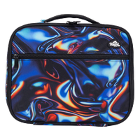 Spencil Big Cooler Lunch Bag - Metallic Waves