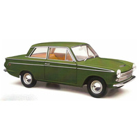 Classic Carlectables Ford Cortina GT Goodwood Green 1:18 Scale Diecast 18750