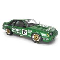 Classic Carlectables Ford Mustang GT 1985 ATCC 2nd Place 1:18 Diecast Metal 18763