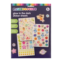 Kaleidoscope Glow in the Dark Sticker Sheet 761-907915