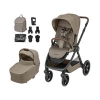 Maxi Cosi Oxford Stroller V26 & Sense Pram Bassinet - Twillic Truffle 24031
