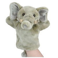 Korimco Lil Friends Hand Puppet - Elephant 8285