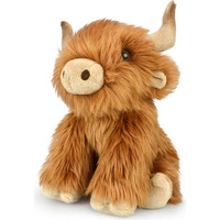 Korimco Lil Friends 18cm Highland Cow 8735
