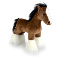 Korimco 30cm Clydesdale Horse Plush Toy 8841