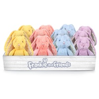 Frankie & Friends 17cm Blossom Bunnies Plush Toys Assorted One Supplied 70332