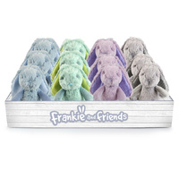Frankie & Friends 17cm Spotty Bunny Assorted Colours, One Supplied