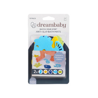 Dreambaby Watch-Your-Step Anti-Slip Bath Mats 10PK F129