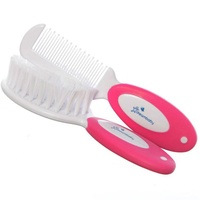 Dreambaby Deluxe Brush & Comb Set Pink