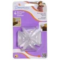 Dreambaby 4 Soft Touch Corner Cushions F839