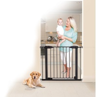 Dreambaby Boston Magnetic Auto-Close Safety Gate Black inlc 2x 7cm Extns