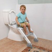 Dreambaby Step-Up Toilet Topper - Grey/White