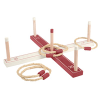 GO Play! Garden Games Wooden Ring Toss GP02046