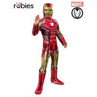 Rubies Deerfield Marvel Iron-Man Deluxe Child Costume/Dress Up - 3-5yrs 6516