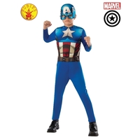 Captain America Classic Dress Up/Costume Size 6-8yrs