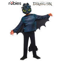 Rubies Deerfield Night Fury Toothless Child Costume/Dress Up - 6-8yrs 8620