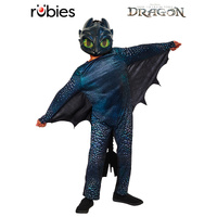 Rubies Deerfield How to Train Your Dragon Toothless Night Fury Child Costume Dress Up - 6-8yrs 8633