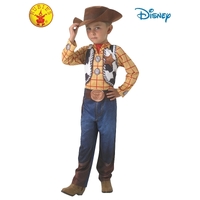 Rubies Deerfield Disney Toy Story 4 Woody Character Child Costume Size 3-5 Years 8935