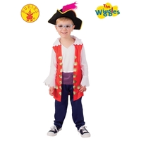 Rubies Deerfield The Wiggles Captain Feathersword Deluxe Child Costume - Toddler 9826