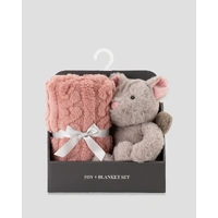 The Little Linen Company Plush Toy & Blanket - Harvest Possum