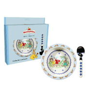 Bunnykins Feeding Bowl and Spoon - Shining Star Blue TTM-34 **