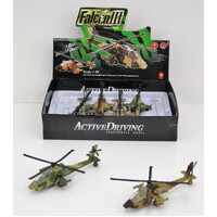 Military Assualt Helicopter Light & Sound Toy