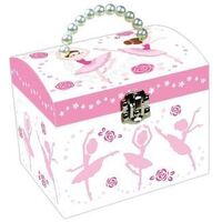 Musical Jewellery Box Large Pearl Handle 820N