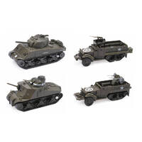 New Ray WWII Classic Tank Model Kits Assorted AN03539