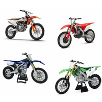 New Ray Assorted Dirt Bikes 1:6 Scale - Yamaha, Honda, Kawasaki, Suzuki 452U; One Supplied