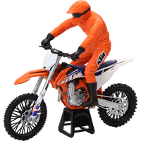 NewRay 1:12 Scale KTM Diecast 450SX-F with Stunt Rider 785S